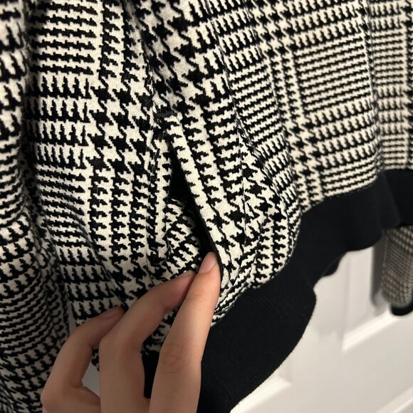 John Elliott Women Crop Sweater Houndstooth - Picture 4 of 9